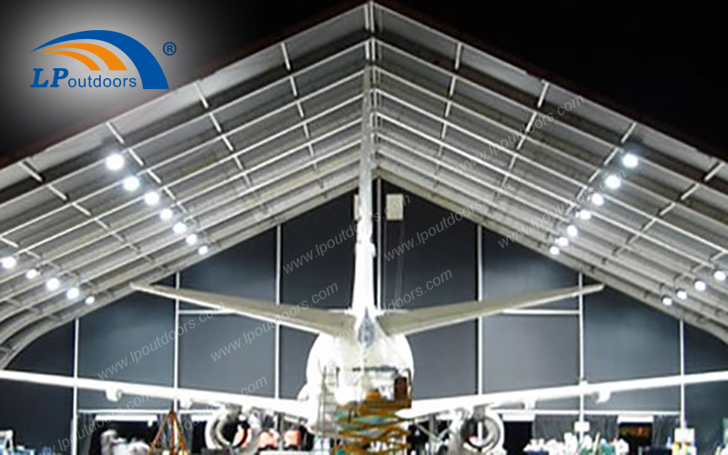 Открытый алюминиевый самолет Ангар Палатка для вашего частного самолета
