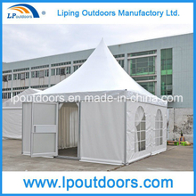 5X5M Высокое качество с подкладкой с дверью палатки Пагода